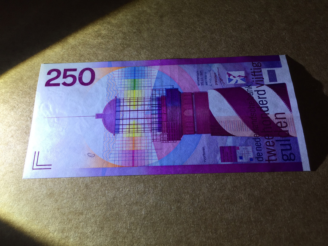 【收藏联盟】第130期拍卖——伊比利亚斗牛士（共55拍） 荷兰 1985年 250盾 经典灯塔 品相如图 （汇率125欧元左右）