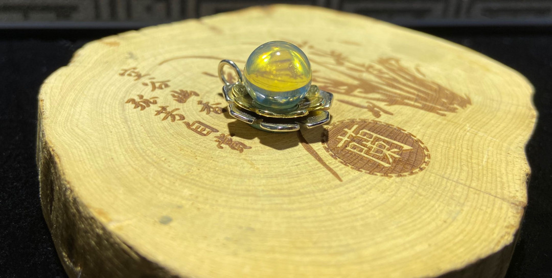 多米、缅甸琥珀混拍专场 多米尼加蓝珀吊坠