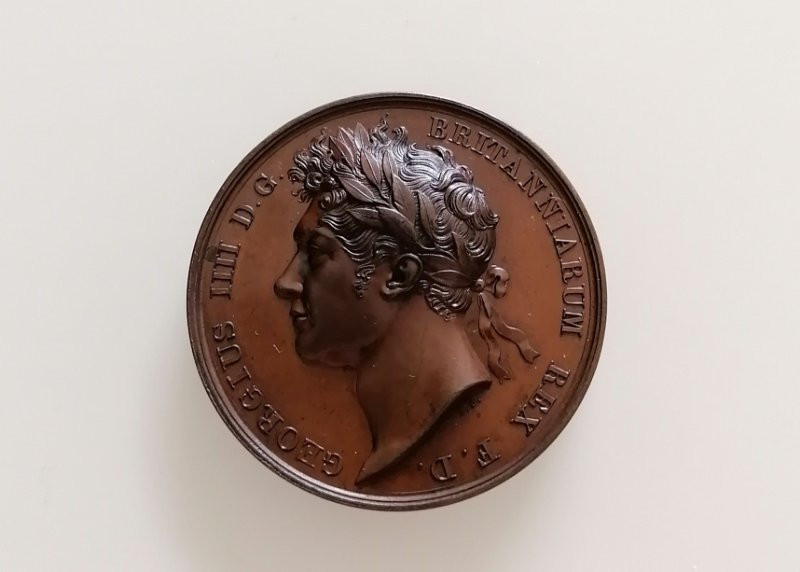 麦朵尔艺术俱乐部欧洲古典章（第29场）拍卖 1821年乔四登基铜章