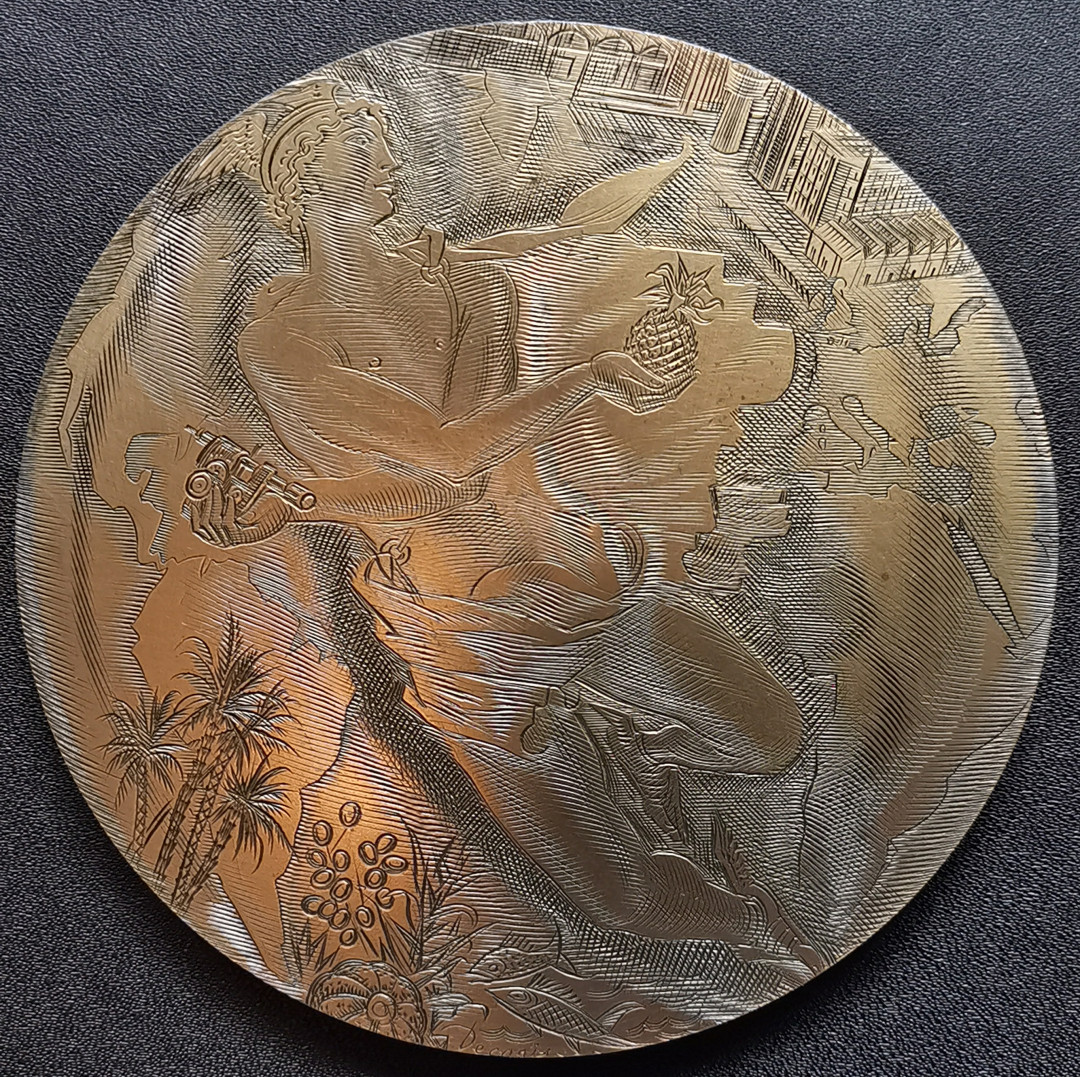 麦朵尔俱乐部第31场拍卖 商业之神赫尔墨斯大铜章