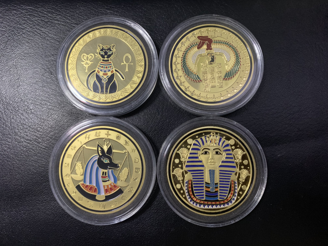 CSIS-GREAT评级精品钱币拍卖第三十一期 天津博物馆 古埃及纪念章4枚