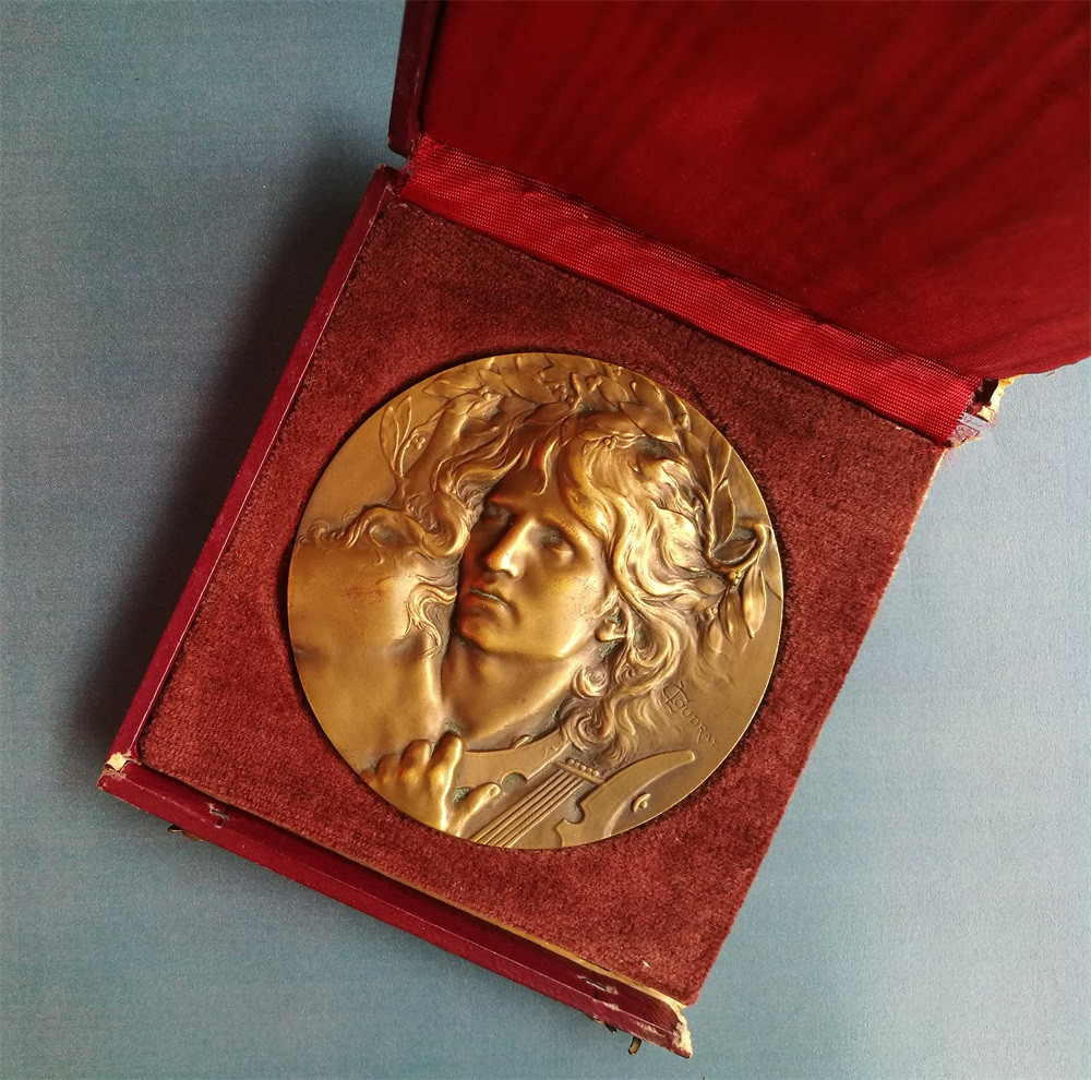 麦朵尔俱乐部第31场拍卖 俄耳甫斯{太阳神阿波罗之子}大铜章