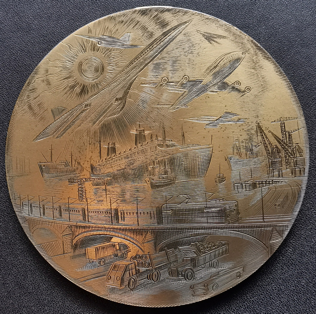 麦朵尔俱乐部第31场拍卖 商业之神赫尔墨斯大铜章