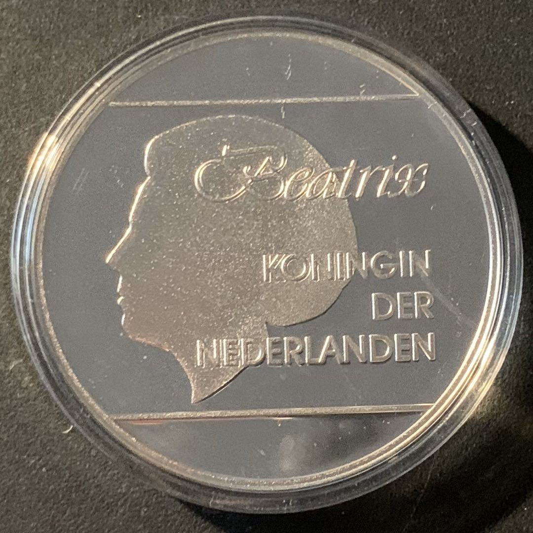紫瑗钱币—微拍第46期  阿鲁巴 1995年 亚特兰大奥运会 25弗罗林 25克 0.925银 精制