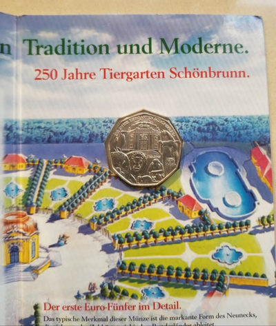 【随心拍&GetCoins】现代钱币拍卖第四十六期 克劳斯获奖币!奥地利2002年美泉宫动物园5欧元银币造币厂大卡。