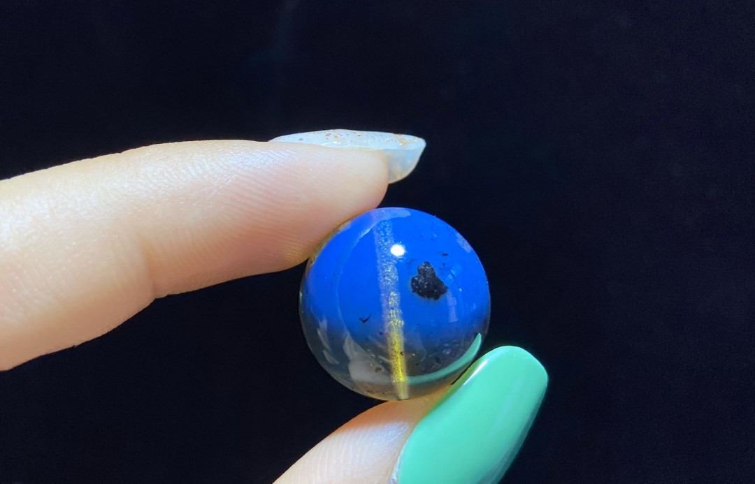 多米尼加蓝珀拍卖 多米尼加蓝珀裸珠