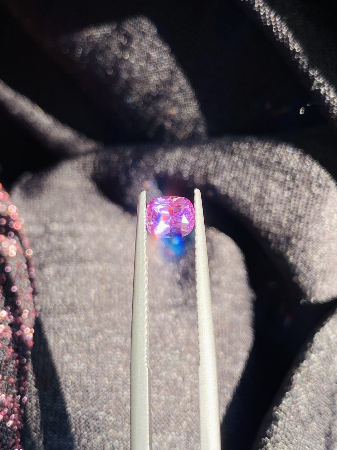 【4月4日 多种裸石、银饰】HH GEMS 4月综合拍卖特辑 PURPLE SAPPHIRE 天然紫色蓝宝石 0.86克拉 vivid purple鲜明闪亮 无烧 有证书 