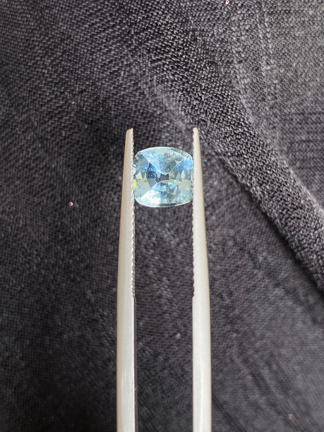【4月4日 多种裸石、银饰】HH GEMS 4月综合拍卖特辑 AQUAMARINE 海神之石 无烧海蓝宝 1.42克拉 无证书 支持复检