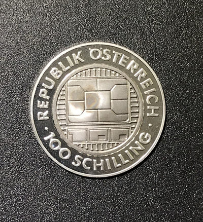 【随心拍&GetCoins】现代钱币拍卖第四十六期 奥地利2000年迎接新世纪千禧年精制银钛双色双金属纪念币