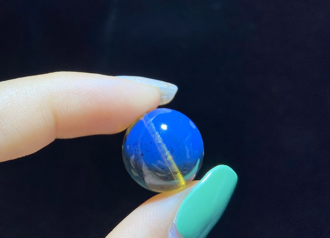 多米尼加蓝珀拍卖 多米尼加蓝珀裸珠