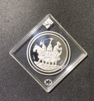 【随心拍&GetCoins】现代钱币拍卖第四十六期 2009年拉脱维亚圣诞树银币