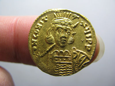 2020“爱你爱你”第十七期~外国古钱币 - 拜占庭帝国，君士坦丁四世，索利多金币