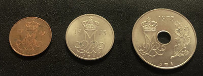 【随心拍&GetCoins】现代钱币拍卖第四十六期 丹麦玛格丽特二世首年版三枚一套