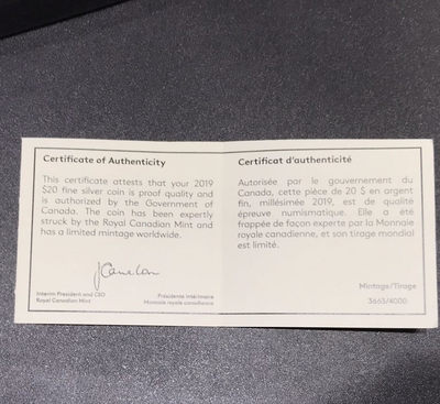 【随心拍&GetCoins】现代钱币拍卖第四十六期 加拿大2019年恐龙蛋系列孵化的鸭嘴龙夜光银币NGC70首期蓝标