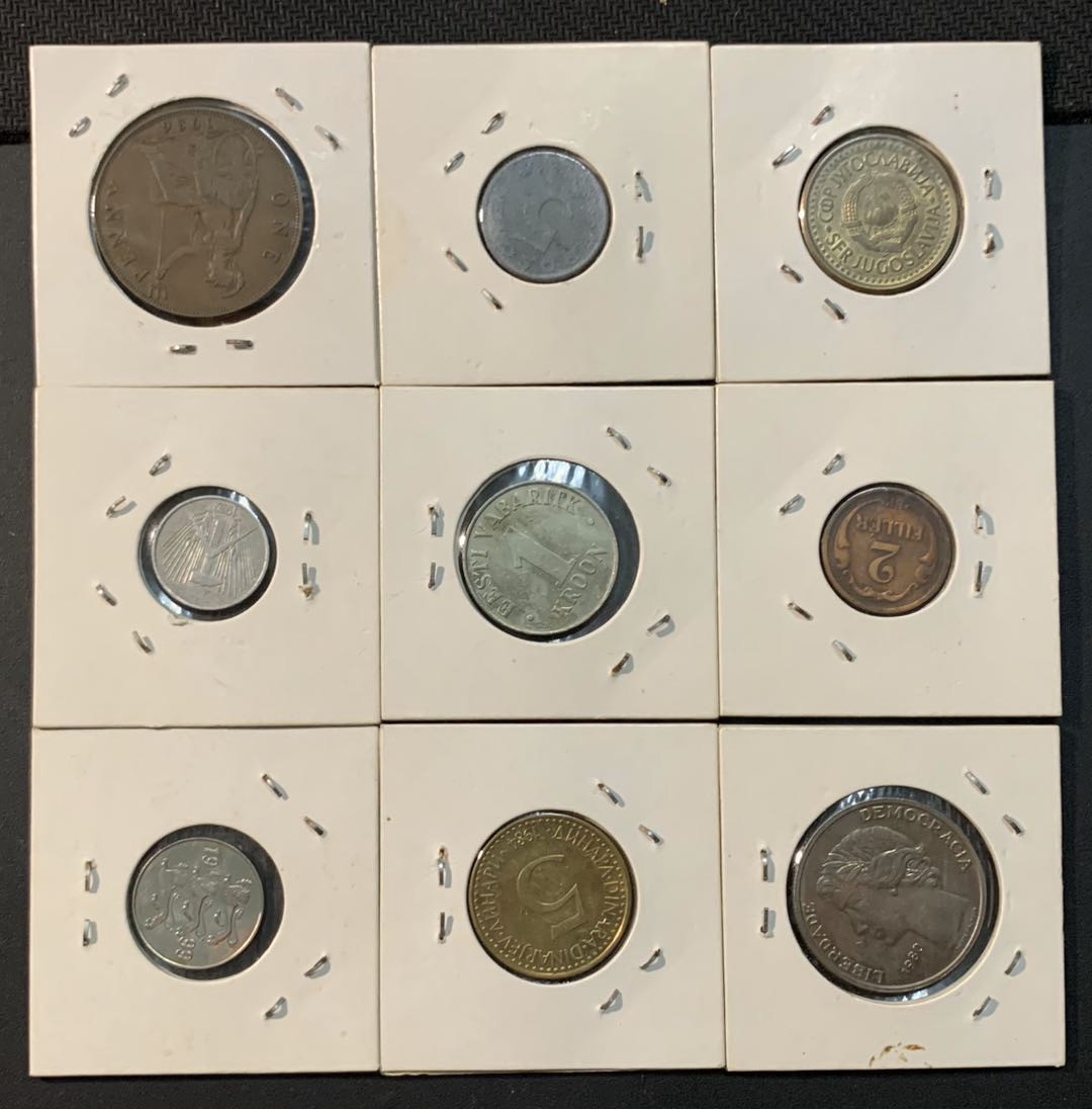 紫瑗钱币—微拍第47期  外国钱币一组9枚 NO.3