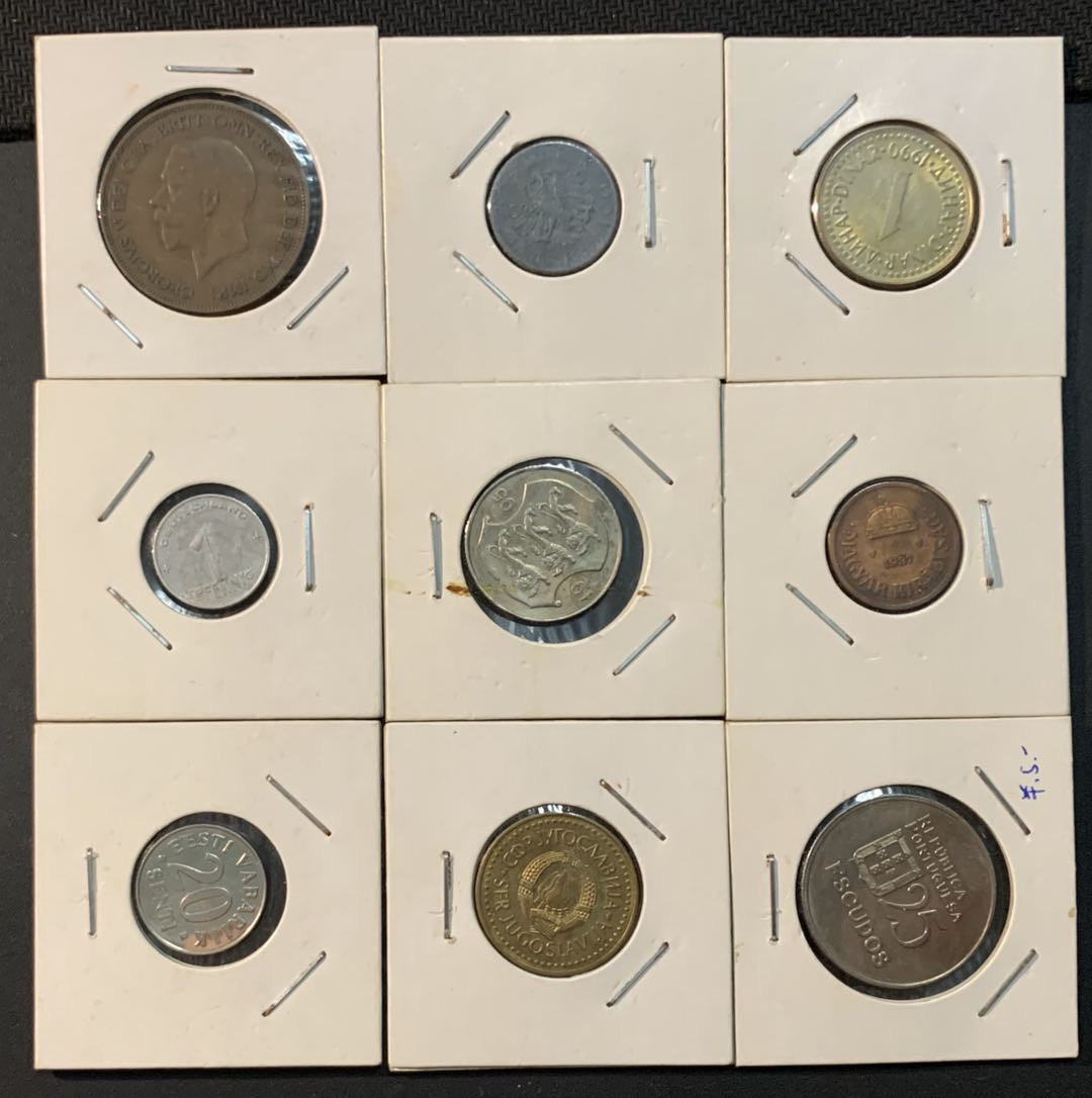 紫瑗钱币—微拍第47期  外国钱币一组9枚 NO.3