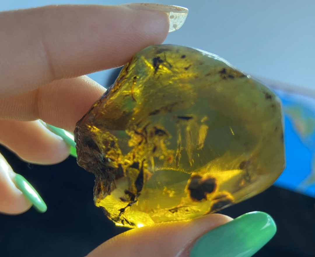 多米尼加蓝珀拍卖 多米尼加蓝珀明料原石