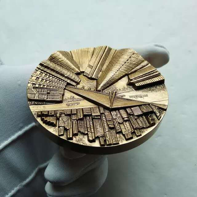 麦朵尔俱乐部第33场拍卖 法国大铜章/杜弗莱DUFRESNE/1998法国企业数统计纪念