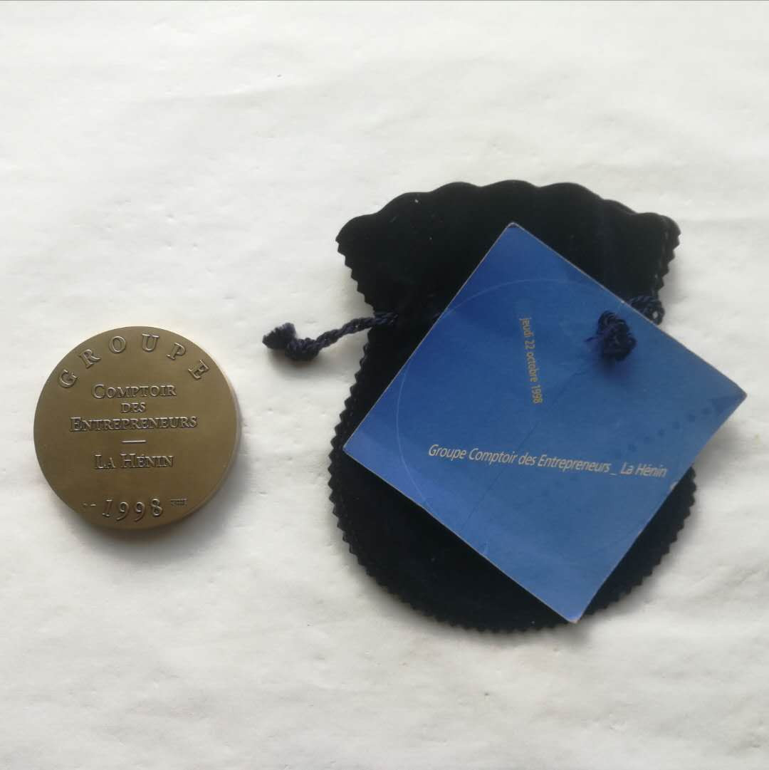 麦朵尔俱乐部第33场拍卖 法国大铜章/杜弗莱DUFRESNE/1998法国企业数统计纪念