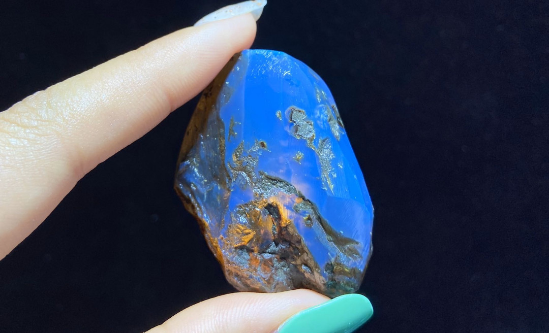 多米尼加蓝珀拍卖 多米尼加蓝珀明料原石