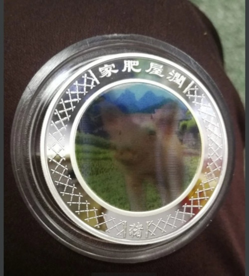 北京马甸外币专卖拍卖第二期。陆续上新敬请关注！ 2007年澳大利亚动漫会跑的猪1盎司银币