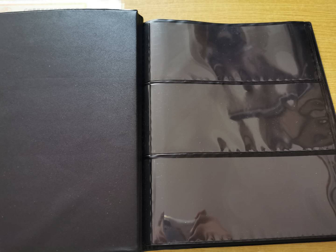 【鲸贝乐淘】千字文·第“得能莫忘”号拍卖 【收藏工具】明泰纸币收藏册，20页三行正反格，可装120张纸币，9.8品