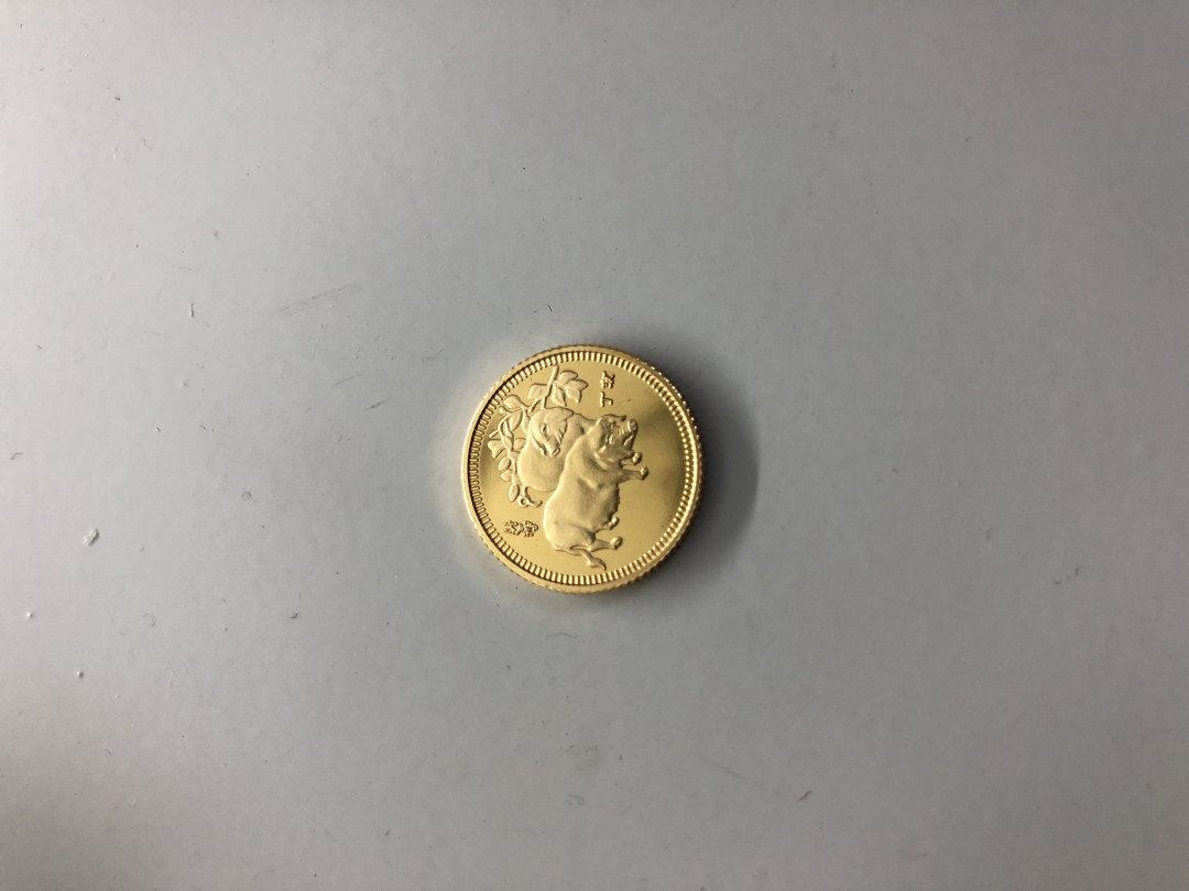 CSIS-GREAT评级精品钱币拍卖第三十二期 猪年 镀金镀银纪念章3枚