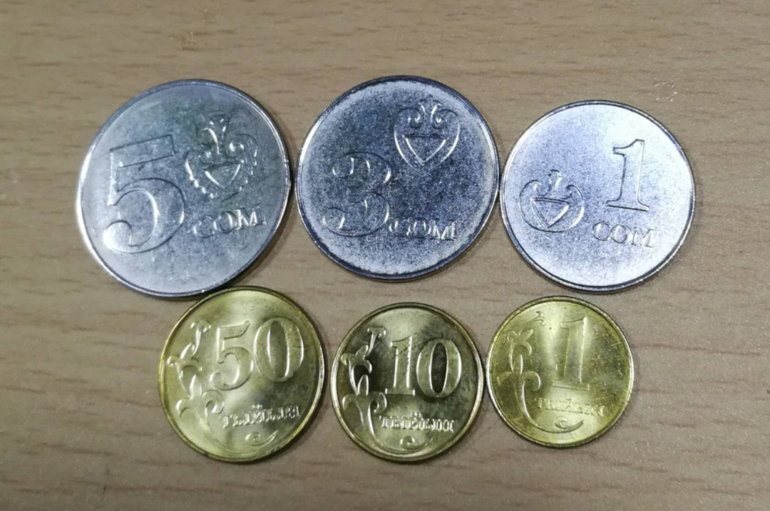 北京马甸外币专卖拍卖第三期，非贵金属硬币专场，陆续上新欢迎关注 吉尔吉斯流通币6枚/套，品相如图