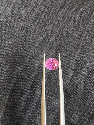 【4月11日 多种裸石、银饰】HH GEMS 4月综合拍卖特辑 - PURPLE SAPPHIRE 天然紫色蓝宝石 0.94克拉 vivid purple鲜明闪亮 无烧 有证书