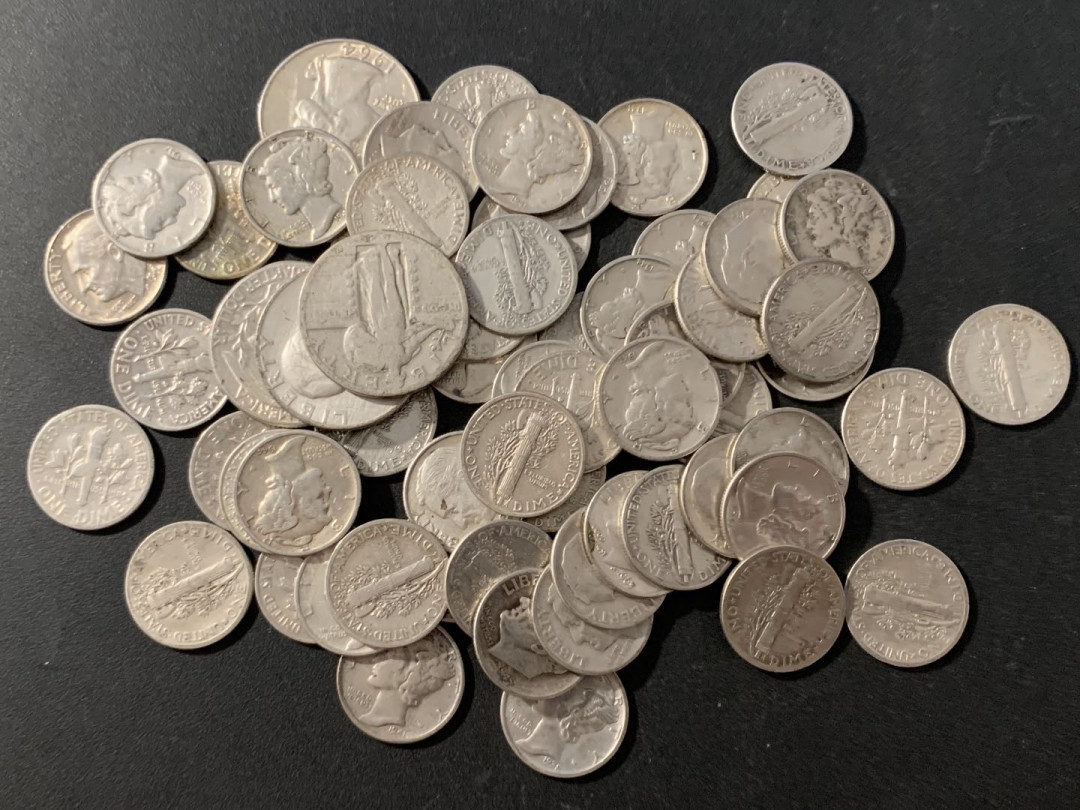 紫瑗钱币—微拍第48期  美国 各时期 银币 共172.6克 0.9银