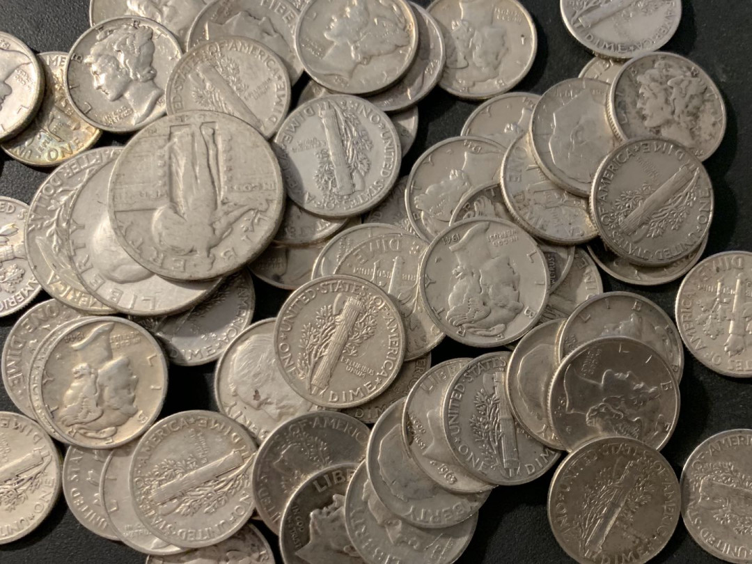 紫瑗钱币—微拍第48期  美国 各时期 银币 共172.6克 0.9银