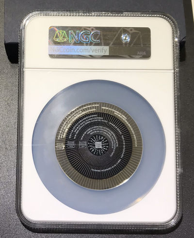 【随心拍&GetCoins】现代钱币拍卖第四十七期 获奖币2018年立陶宛建国100周年多层环形精制银币NGC69