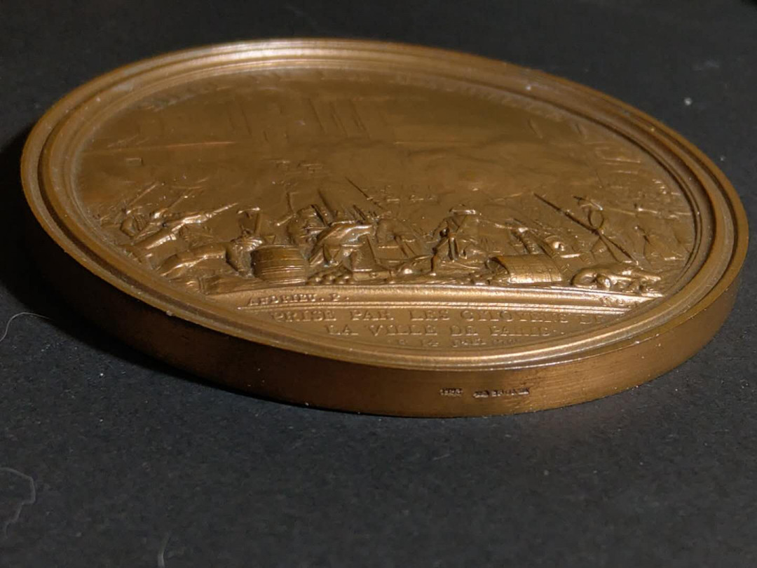 麦朵尔俱乐部第35场拍卖  攻打巴士底狱纪念章