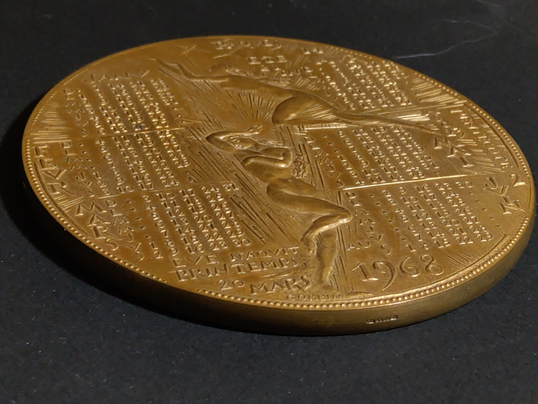 麦朵尔俱乐部第35场拍卖 1968日历纪念章全品