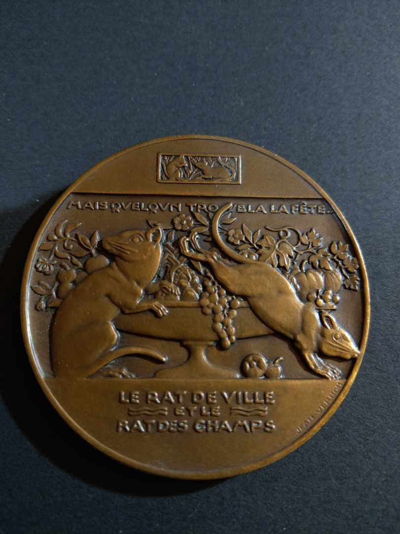 麦朵尔俱乐部第35场拍卖 法国巴黎造币厂 伊索寓言系列