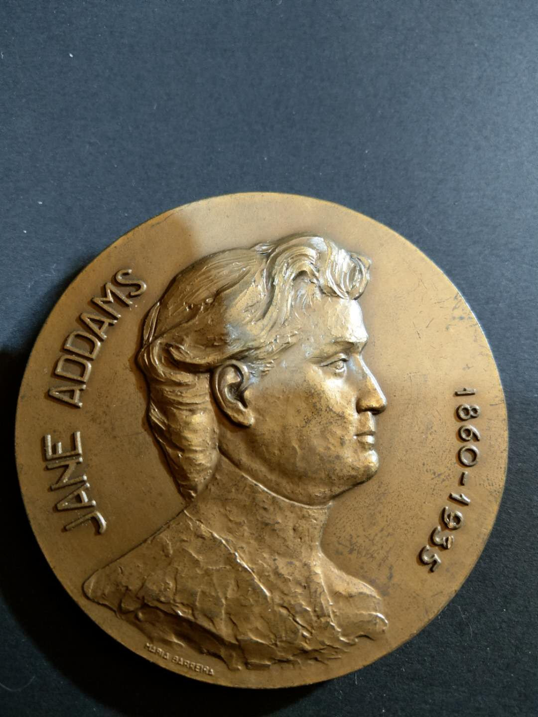 麦朵尔俱乐部第35场拍卖 葡萄牙世界杰出女性 珍妮.亚当斯纪念章