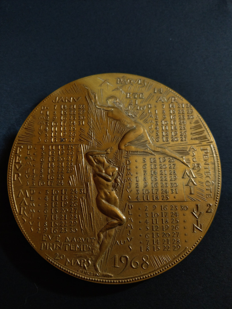 麦朵尔俱乐部第35场拍卖 1968日历纪念章全品