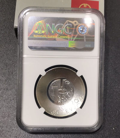 【随心拍&GetCoins】现代钱币拍卖第四十七期 奥地利2020年萨尔茨堡音乐节百年20欧弧形彩色银币NGC69首期蓝标