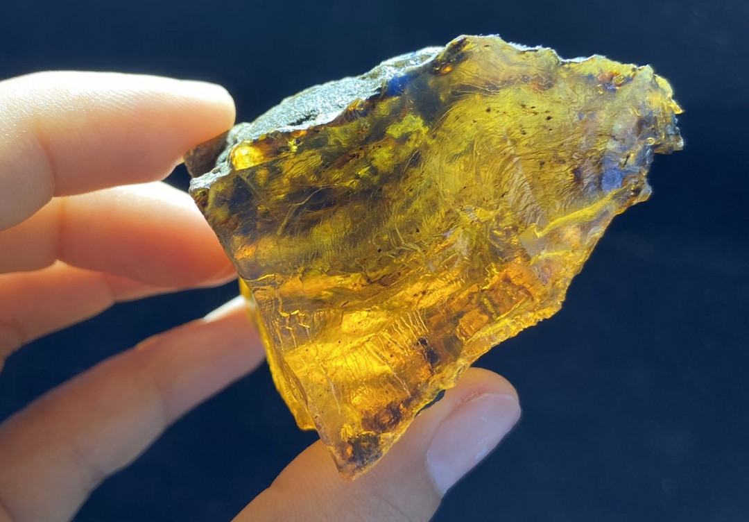 多米尼加蓝珀-缅甸琥珀 多米尼加蓝珀原石
