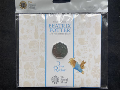 【随心拍&GetCoins】现代钱币拍卖第四十七期 【英国】彼得兔2020最新卡册【最后一枚】