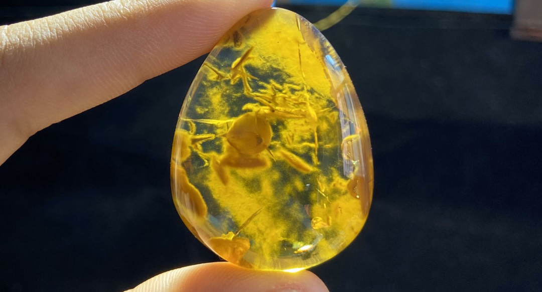 多米尼加蓝珀-缅甸琥珀 缅甸金蓝