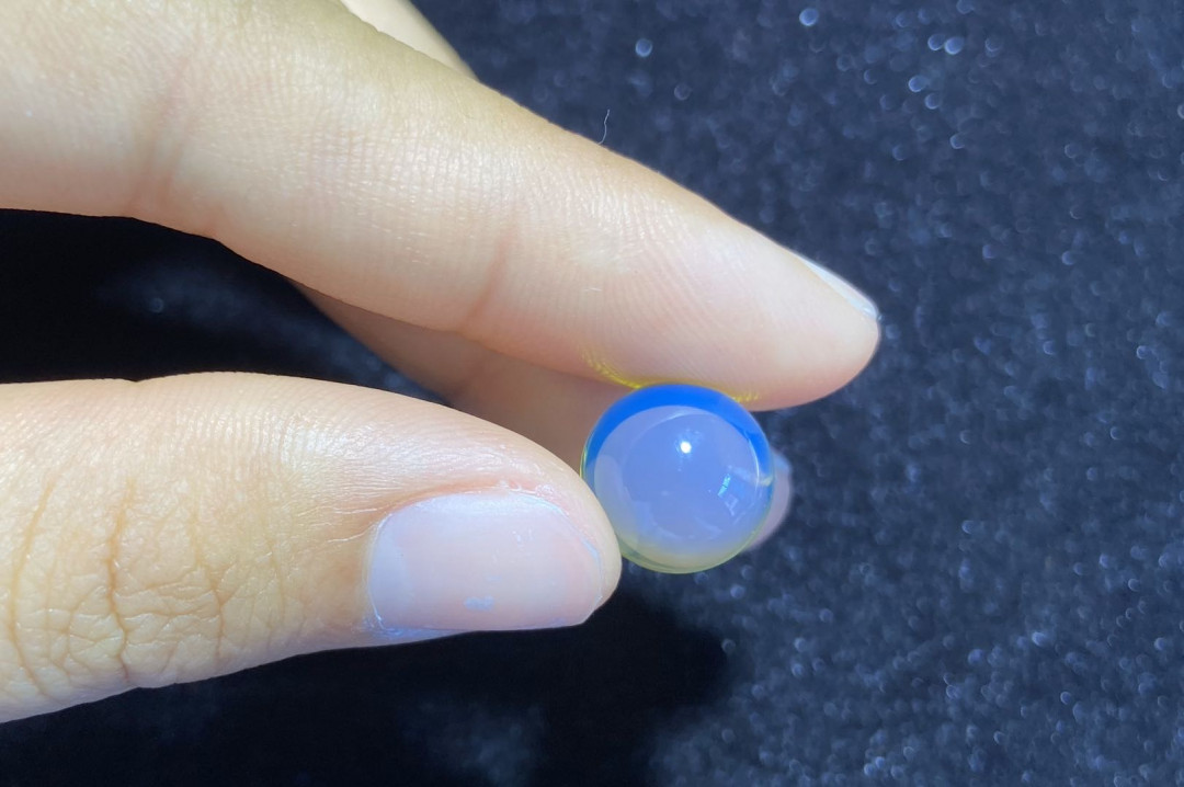 多米尼加蓝珀-缅甸琥珀 多米尼加蓝珀裸珠