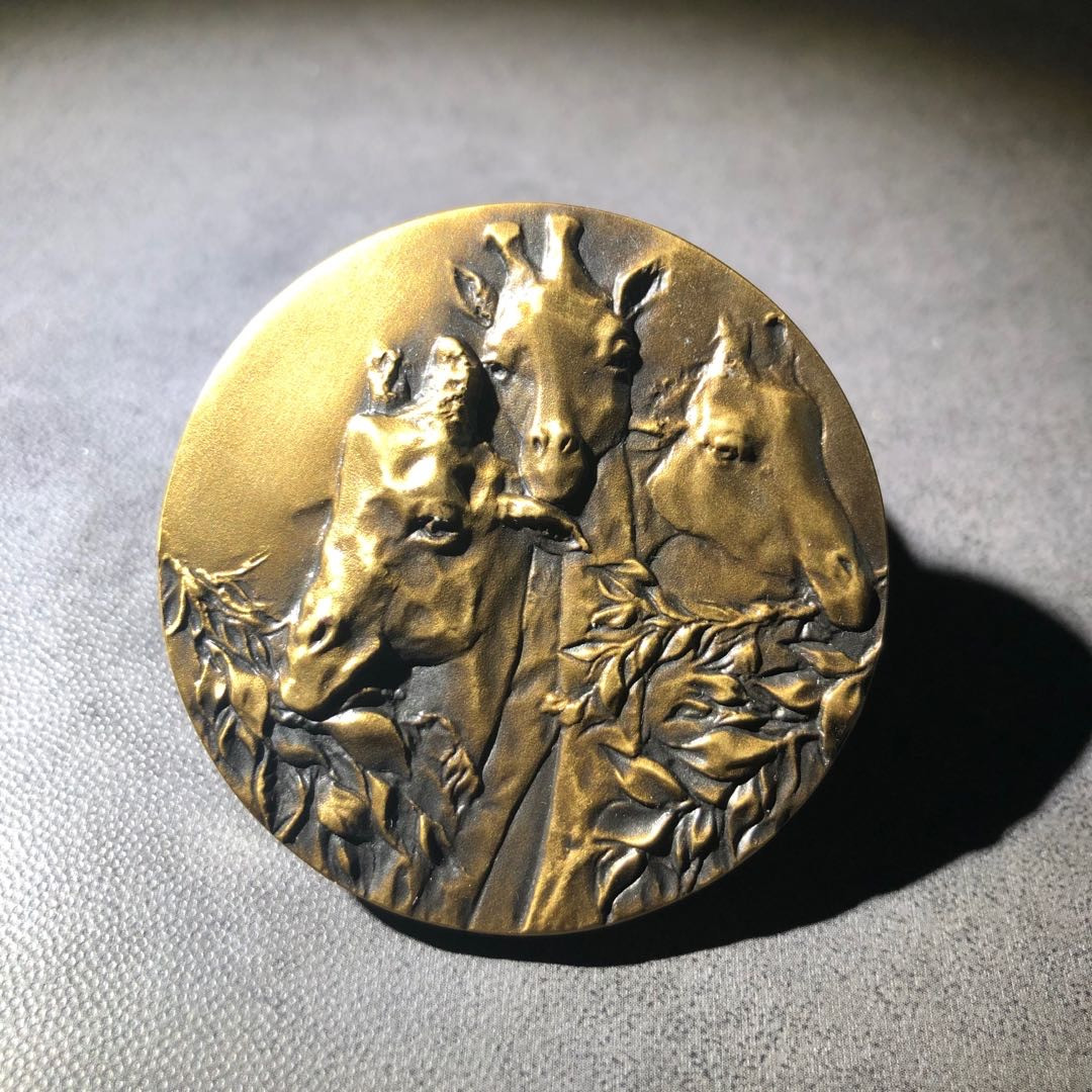 麦朵尔俱乐部精品国章，币型章专场 长颈鹿🦒