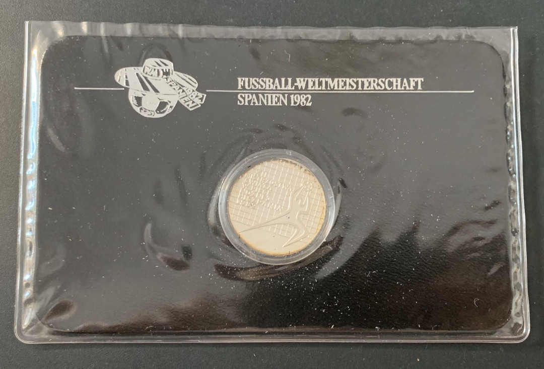 紫瑗钱币—微拍第49期  波兰 1982年 西班牙世界杯 200兹罗提 17.6克 0.75银 精制