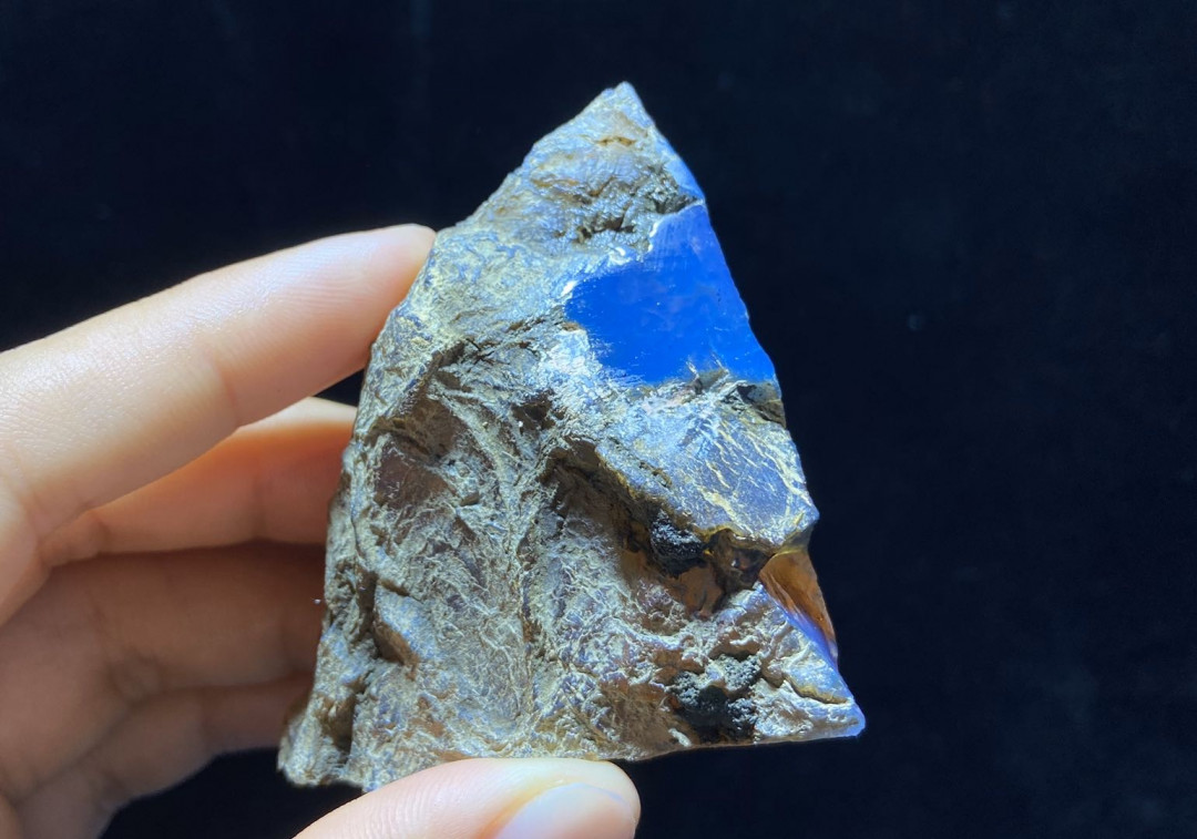 多米尼加蓝珀-缅甸琥珀 多米尼加蓝珀原石