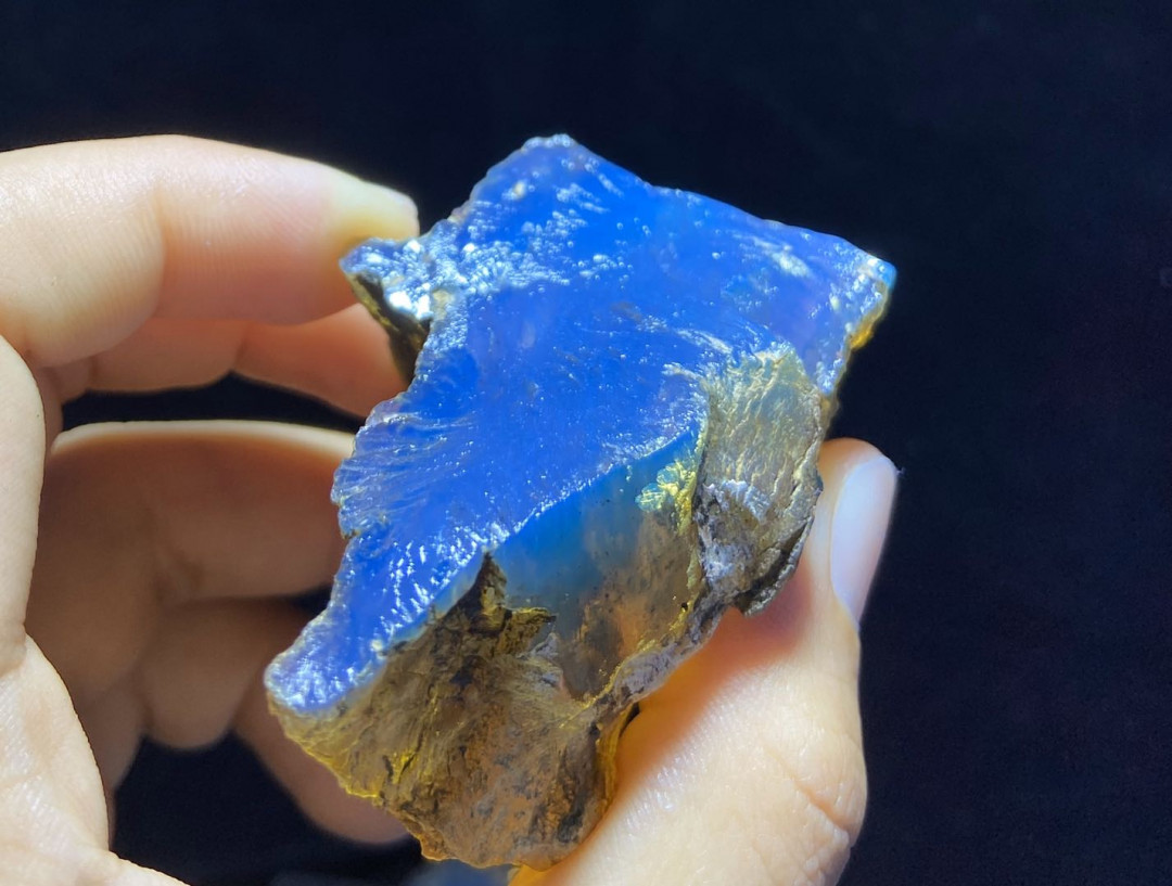 多米尼加蓝珀-缅甸琥珀 多米尼加蓝珀原石