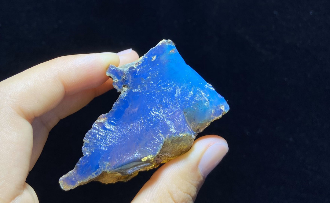 多米尼加蓝珀-缅甸琥珀 多米尼加蓝珀原石