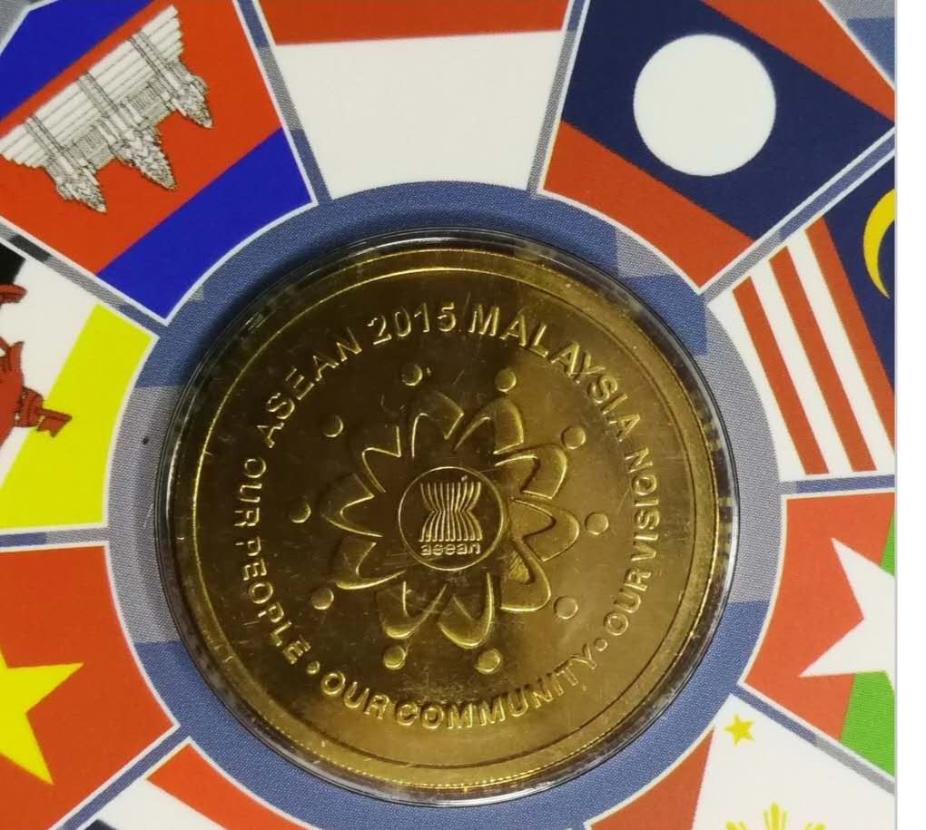 北京马甸外币专卖拍卖第三期，非贵金属硬币专场，陆续上新欢迎关注 2015年马来西亚东盟峰会召开纪念币