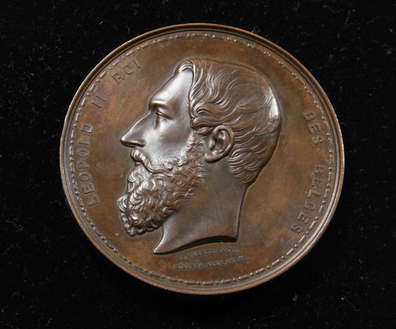 欧洲古典章拍卖（第36场） 1869年那慕尔的利奥波德一世雕像落成