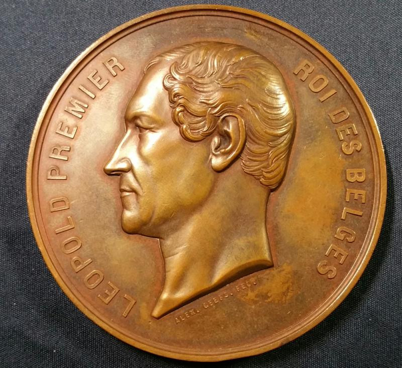 欧洲古典章拍卖（第36场） 1863年比利时斯海尔德河自由通航